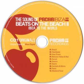 2CD Mass Digital: The Sound Of Pacha Ibiza - Beats On The Beach II - Ibiza To The World