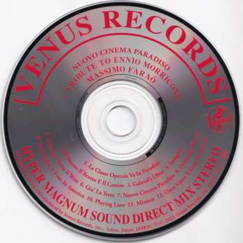 CD Massimo Faraò: Nuovo Cinema Paradiso ~ Tribute To Ennio Morricone