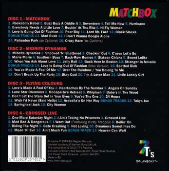 4CD/Zestaw pudełkowy Matchbox: The Albums 1979-82