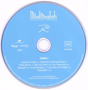 2CD Matmatah: Miscellanées Bissextiles 