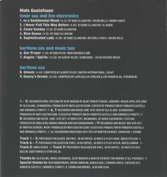 CD Mats Gustafsson: Torturing The Saxophone