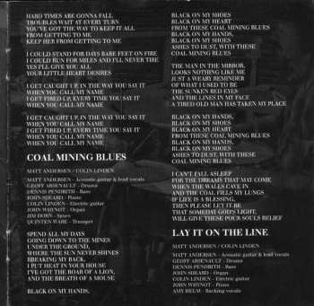 CD Matt Andersen: Coal Mining Blues