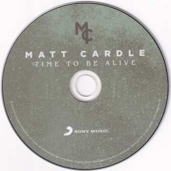 CD Matt Cardle: Time To Be Alive