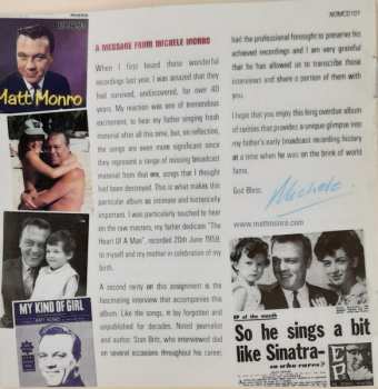 CD Matt Monro: Heart Of The Man - Rare & Previously Unreleased Recordings 1959-64