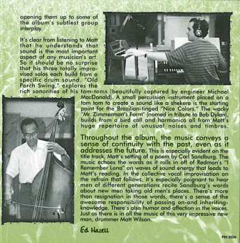 CD Matt Wilson: As Wave Follows Wave