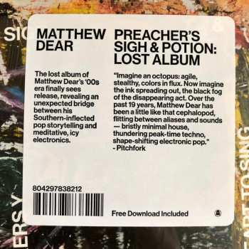 LP Matthew Dear: Preacher's Sigh & Potion: Lost Album