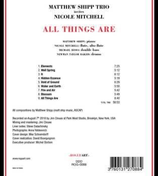 CD Nicole Mitchell: All Things Are