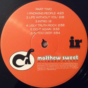 2LP Matthew Sweet: Altered Beast
