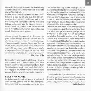 CD Gustav Rivinius: Mozart Con Tromba