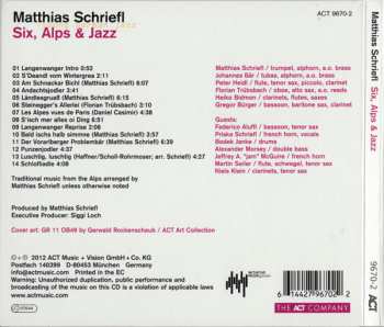 CD Matthias Schriefl: Six, Alps & Jazz