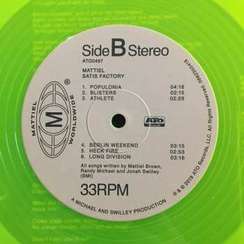 LP Mattiel: Satis Factory CLR