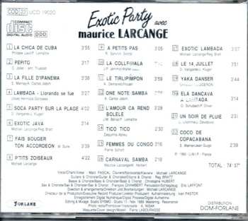 CD Maurice Larcange: Exotic Party Avec Maurice Larcange