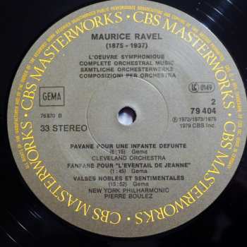 CD Maurice Ravel: Orchestral Works