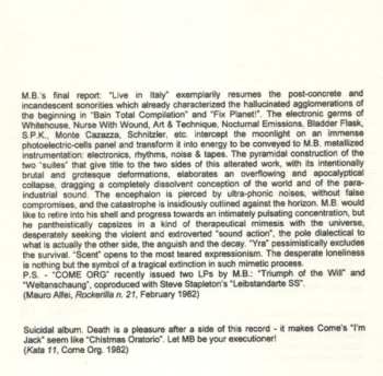 10CD/Zestaw pudełkowy Maurizio Bianchi: Mectpyo Box LTD | NUM