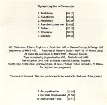 10CD/Zestaw pudełkowy Maurizio Bianchi: Mectpyo Box LTD | NUM