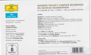 62CD/2DVD/Zestaw pudełkowy/Blu-ray Maurizio Pollini: Complete Recordings On Deutsche Grammophon DLX | LTD