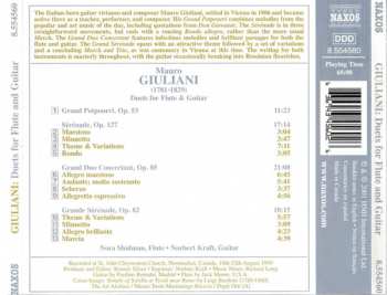 CD Mauro Giuliani: Duets for Flute and Guitar 