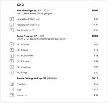 2SACD Max Reger: Organ Works Vol. 4