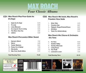 2CD Max Roach: Four Classic Albums