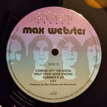 LP Max Webster: Max Webster