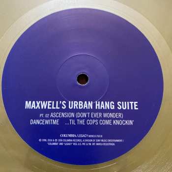 2LP Maxwell: Maxwell's Urban Hang Suite CLR | LTD