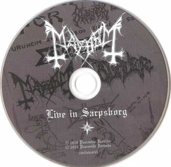 CD/DVD Mayhem: Live In Sarpsborg