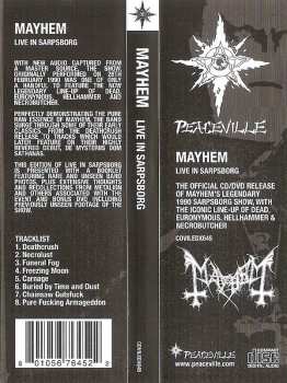 CD/DVD Mayhem: Live In Sarpsborg