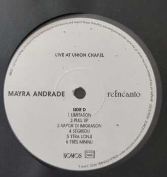 LP Mayra Andrade: reEncanto - Live at Union Chapel LTD