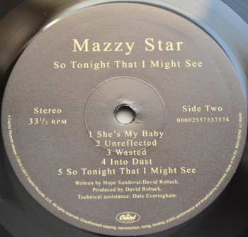 LP Mazzy Star: So Tonight That I Might See