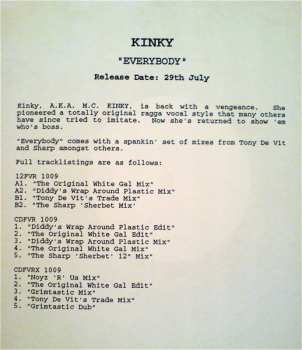 LP MC Kinky: Everybody (MAXISINGL)