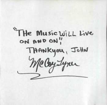 CD McCoy Tyner: Remembering John