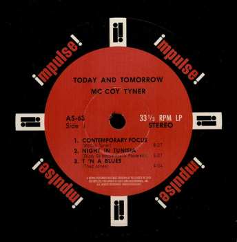 LP McCoy Tyner: Today And Tomorrow