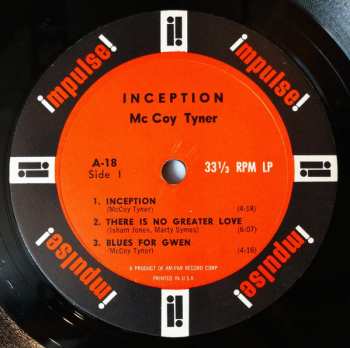 LP McCoy Tyner Trio: Inception
