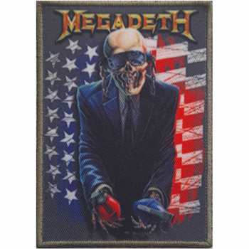 Merch Megadeth: Naszywka Grenade Usa