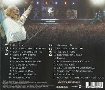 2CD Megadeth: That One Night: Live In Buenos Aires