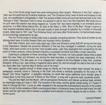 CD Mel Tormé: My Kind Of Music