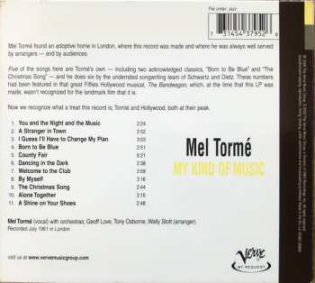 CD Mel Tormé: My Kind Of Music