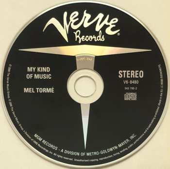 CD Mel Tormé: My Kind Of Music