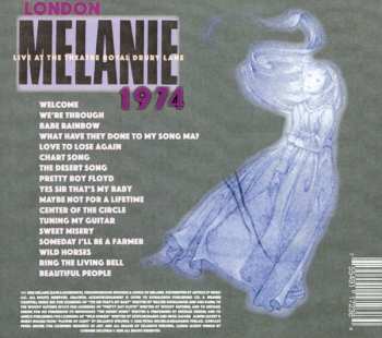 CD Melanie: 1974 London (Melanie Live At The Theatre Royal Drury Lane, London 1974)