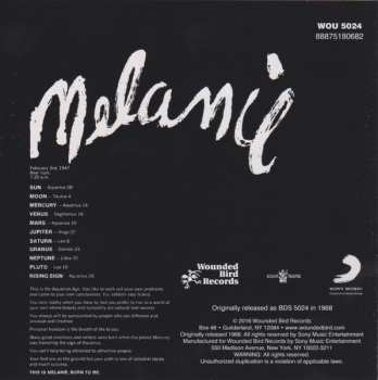 CD Melanie: Born To Be