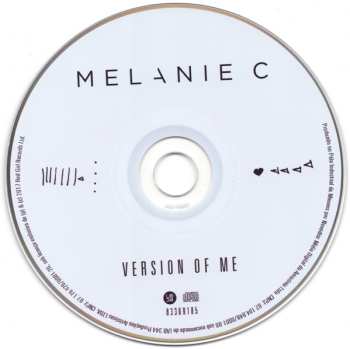 CD Melanie C: Version Of Me