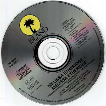 CD Melissa Etheridge: Melissa Etheridge