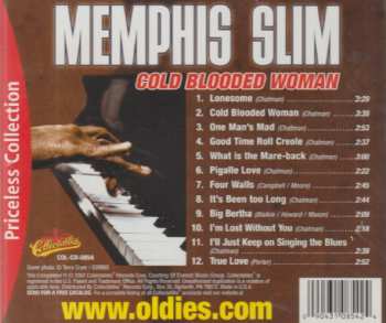 CD Memphis Slim: Cold Blooded Woman