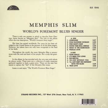 LP Memphis Slim: The World's Foremost Blues Singer LTD