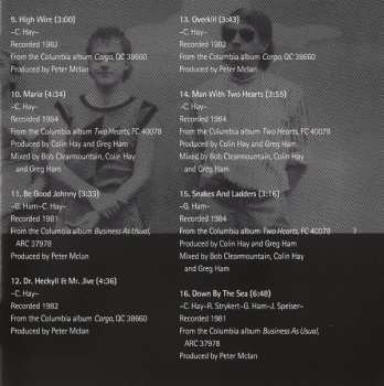 CD Men At Work: Contraband: The Best Of Men At Work