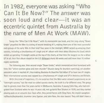 CD Men At Work: Contraband: The Best Of Men At Work