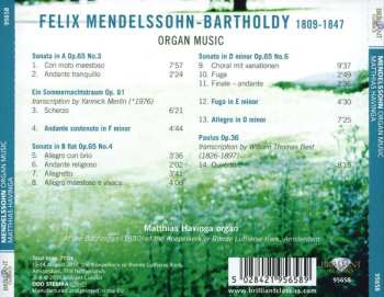CD Felix Mendelssohn-Bartholdy: Organ Music