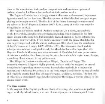 CD Felix Mendelssohn-Bartholdy: Organ Music