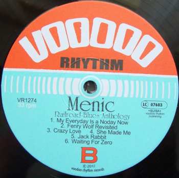LP/CD Menic Google: Railroad Blues Anthology