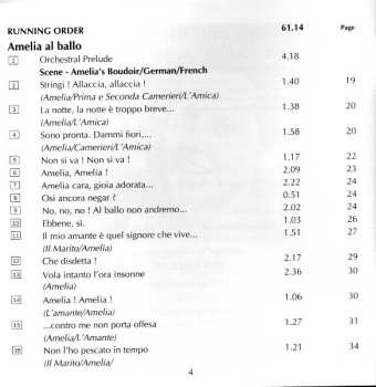 CD Thomas Schippers: Amelia Al Ballo. Instrumental Interludes From The Unicorn, The Gorgon And The Manticore.